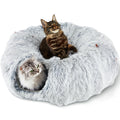 Peekaboo Donut Tunnel™ – Cama Interactiva Premium para Gatos