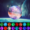 Lámpara Luna LED 3D RGB