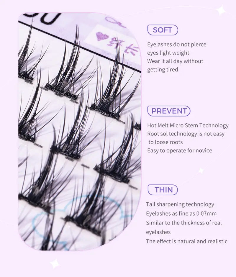 Pestañas Manga Premium Wispy