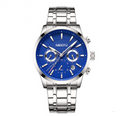 Reloj Deportivo Elegante para Hombres en Negro y Dorado con 3 Esferas