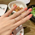 Anillo Golden Hearts