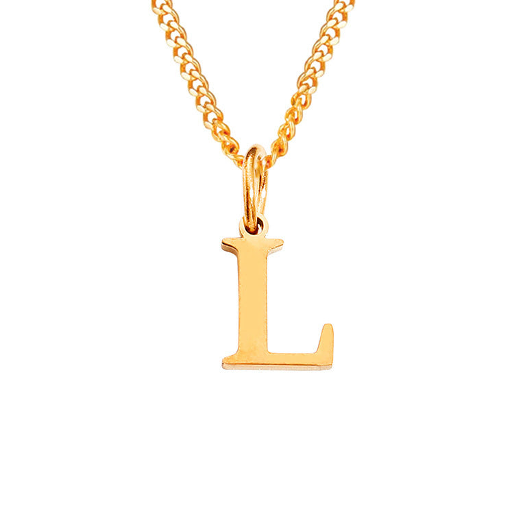 Collar Inicial 14K Luxe