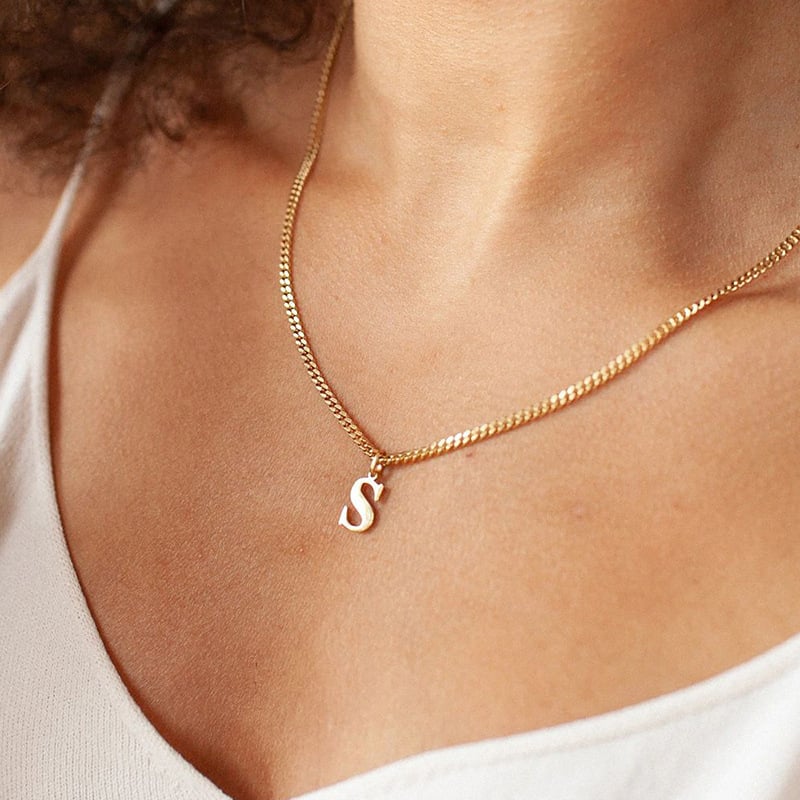 Collar Inicial 14K Luxe